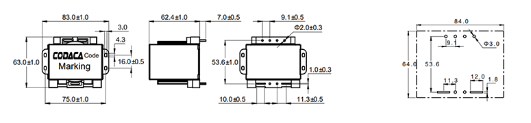 High Current Power Inductor Achieved 300μH with High Saturation Current 27A High Current Power Inductor Achieved 300μH with High Saturation Current 27A