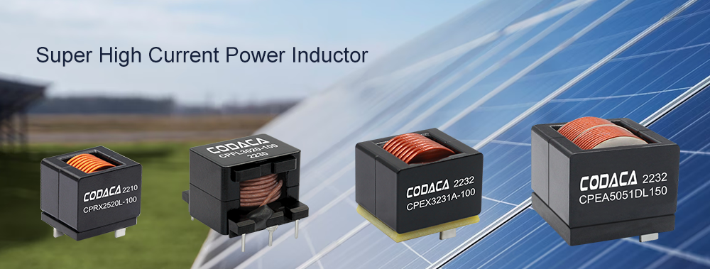 CODACA Developed High Current Power Inductors for Energy Storage Industry inductor manufacturer