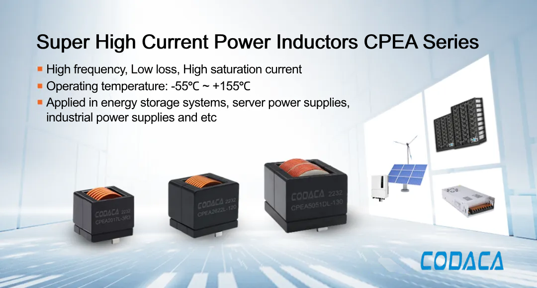 Super High Current Power Inductors CPEA Series Super High Current Power Inductors CPEA Series