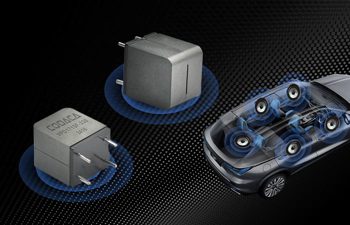 CODACA Launches VPD1715F Series Automotive Grade Digital Amplifier Inductors